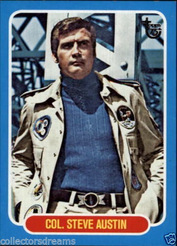 2013 Topps 75th Anniversary Test Issue Card #6 Six Million Dollar Man 1974