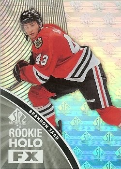 2011-12 SP Authentic Brandon Saad Rookie Holo FX