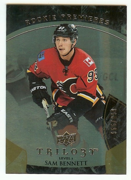 2015-16 UD Trilogy Sam Bennett Rookie 955/999