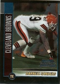 2002 Bowman Chrome Darnell Sanders Rookie