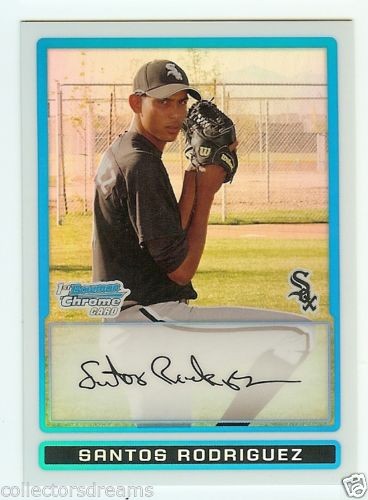 2009 Bowman Chrome Prospects Santos Rodriguez Refractor #BCP173 #'d 203/500