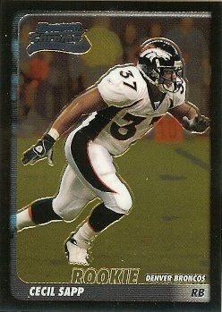 2003 Bowman Chrome Cecil Sapp Rookie