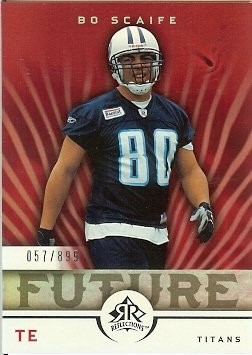 2005 Upper Deck Reflections Bo Scaife Rookie 057/899
