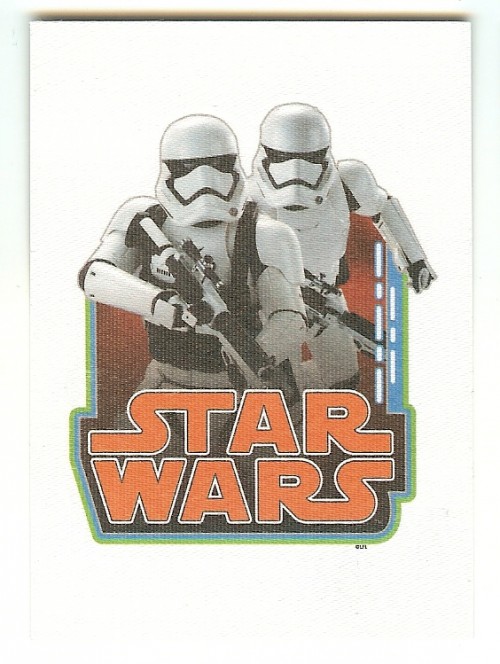 2015 TOPPS JOURNEY TO STAR WARS THE FORCE AWAKENS CLOTH STICKER #CS-7