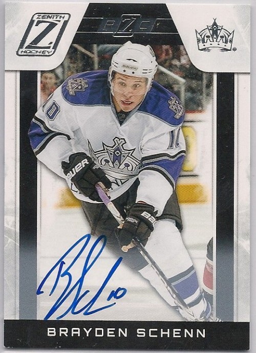 2010-11 Zenith Brayden Schenn Autograph Rookie Card 061/199