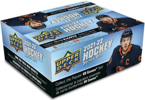 2021/22 Upper Deck Series 1 Hockey Retail Box 