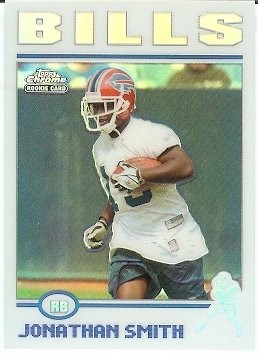 2004 Topps Chrome Jonathan Smith Refractor Rookie