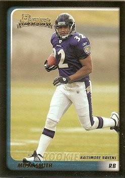 2003 Bowman Chrome Musa Smith Rookie