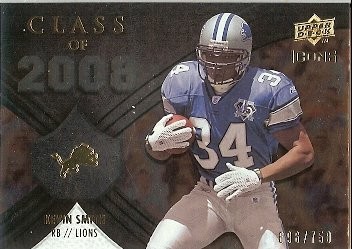 2008 Upper Deck Icons Kevin Smith Class of 2008 696/750