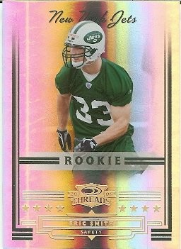 2006 Donruss Threads Eric Smith Gold Holofoil Rookie 28/50
