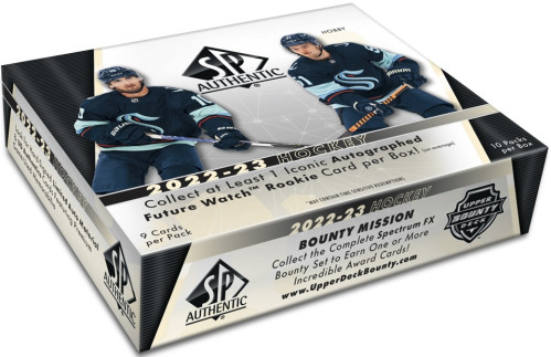2022-23 UD SP Authentic Hockey Hobby Box 