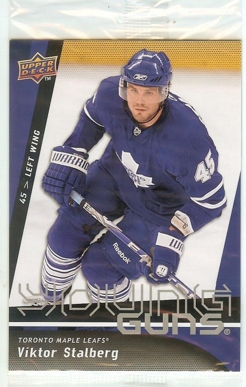 2009-10 Upper Deck Viktor Stalberg Oversized Young Guns Rookies