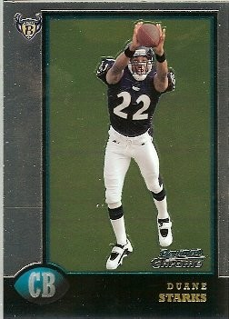 1998 Bowman Chrome Duane Starks Rookie