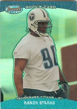 2004 Bowman's Best Randy Starks Green Rookie 024/499