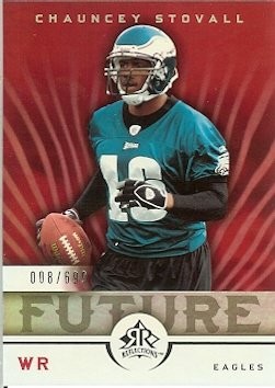 2005 Upper Deck Reflections Chauncey Stovall Rookie 008/699