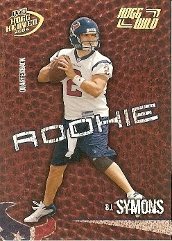 2004 Playoff Hogg Heaven B.J. Symons Rookie Hogg Wild 087/125