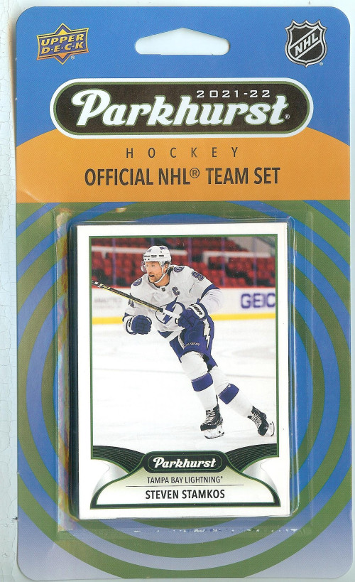2021-22 UD Parkhurst Tampa Bay Lightning Team Set 10 Card Set