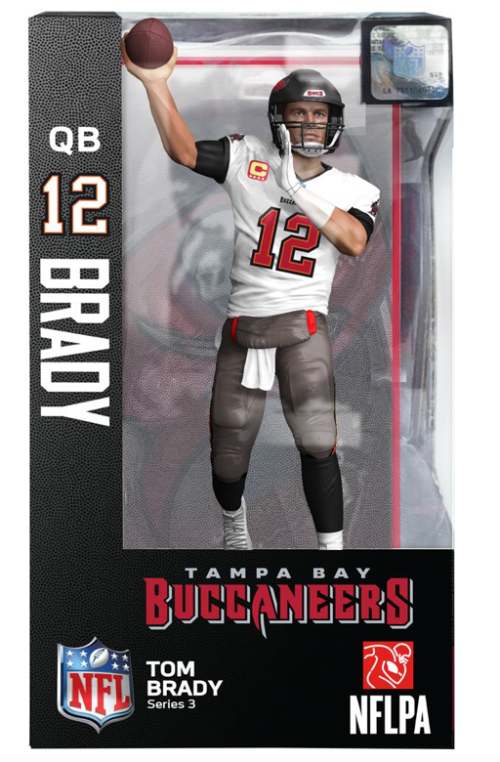 2022 TOM BRADY Figure Tampa Bay Imports Dragon NFL RARE NEW