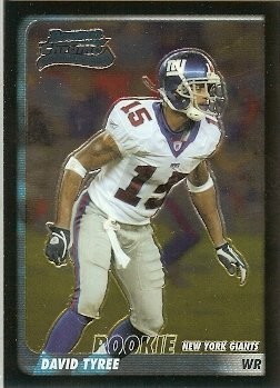 2003 Bowman Chrome David Tyree Rookie