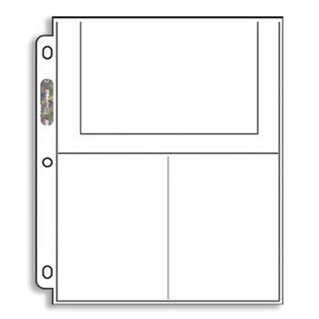 Ultra Pro Pages 3 Pocket - 4" x 6" 100 Pack 