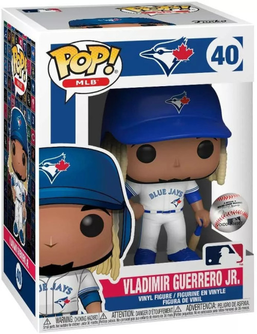 Vladimir Guerrero Jr Funko Pop 40 MLB Toronto Blue Jays New in Box RARE