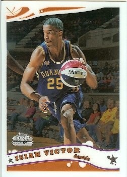 2005-06 Topps Chrome Isiah Victor Rookie