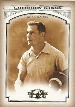2006 Donruss Threads Doak Walker Gridiron Kings