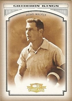 2006 Donruss Threads Doak Walker Gridiron Kings Gold Holofoil 050/100