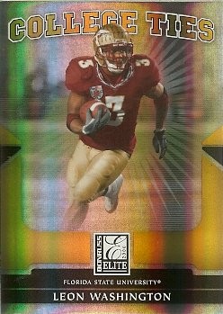 2006 Donruss Elite Leon Washington College Ties 377/500