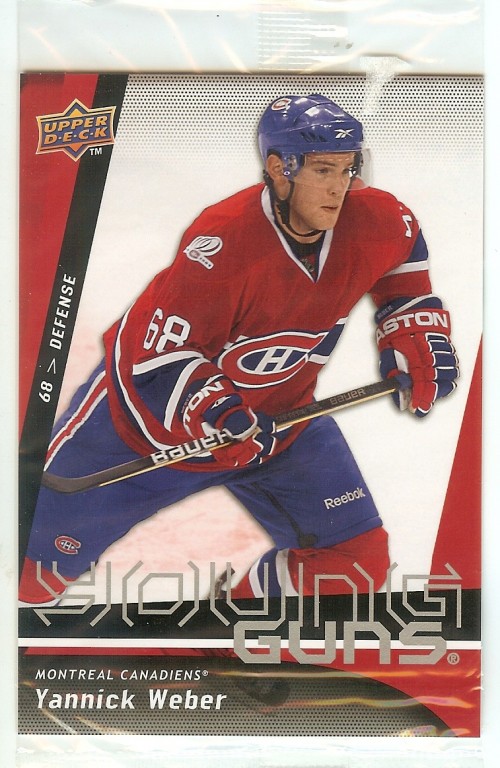 2009-10 Upper Deck Yannick Weber Oversized Young Guns Rookies