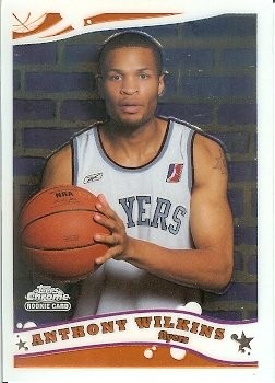 2005-06 Topps Chrome Anthony Wilkins Rookie