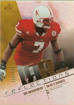 2004 Upper Deck Reflections Demorrio Williams Rookie 260/750