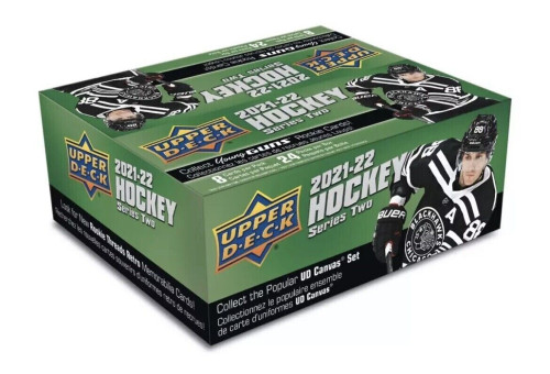 2021/22 Upper Deck Series 2 Hockey Retail Box 