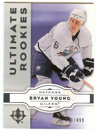 2007-08 Upper Deck Ultimate Bryan Young Rookie 343/499