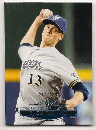 2011 Topps Marquee Zack Greinke
