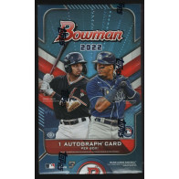 2022 Bowman Baseball Hobby Box Factory Sealed
