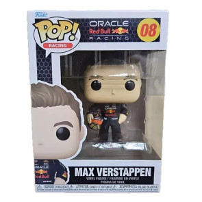 Pop Sports Formula One 3.75 Inch Action Figure - Max Verstappen with Helmet #08