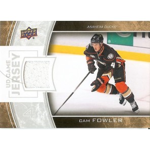 2013-14 Upper Deck Cam Fowler Game Worn Jersey