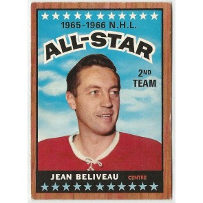 1967-68 Topps Jean Beliveau All-Star Single