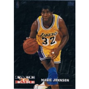 1993-94 Hoops Magic Johnson Walt Williams Face to Face