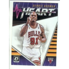 2018-19 Donruss Optic All Heart DENNIS RODMAN Bulls 