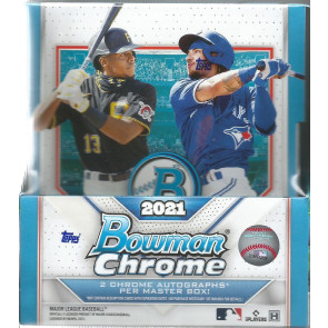 2021 Bowman Chrome Baseball Hobby Box Factory Sealed