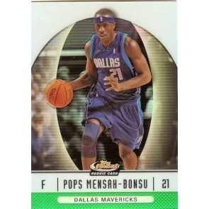 2006-07 Topps Finest Pops Mensah-Bonsu Rookie Green Refractor 047/199