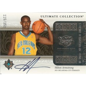2006-07 Upper Deck Ultimate Hilton Armstrong Autograph Rookie 115/350