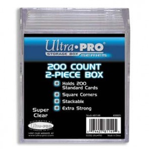 Ultra Pro 200 Count 2 Piece Box (5 Lot)