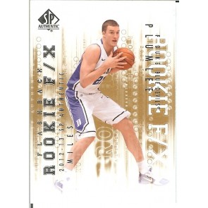 2012-13 SP Authentic Miles Plumlee Flashback Rookie F/X 