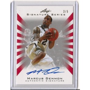 2012-13 Leaf Signature Series Marcus Denmon Autograph 3/5
