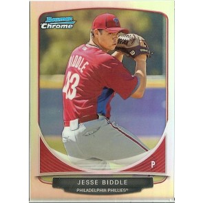 2013 Bowman Chrome Refractor Mini Jesse Biddle