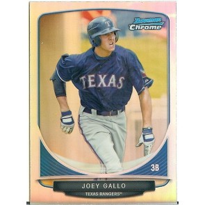 2013 Bowman Chrome Refractor Mini Joey Gallo