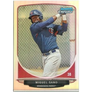 2013 Bowman Chrome Refractor Mini Miguel Sano